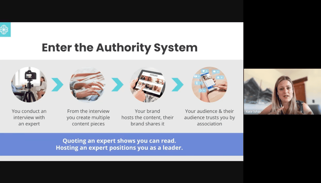 The Authority System: Use Expert Interviews to Power Sales
